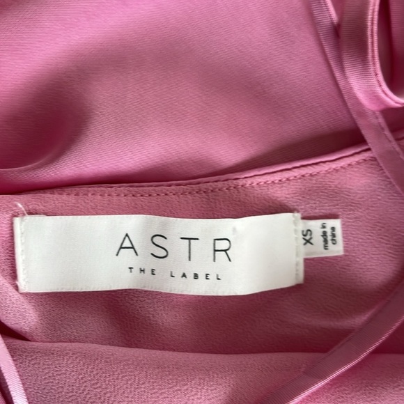 ASTR The Label REVOLVE x Medford Cowl Neck Satin Mini Dress - Picture 5 of 6